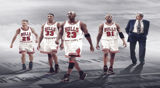 Spotify reproduce El último baile de Michael Jordan.