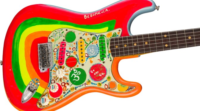 Rocky, la guitarra de 17 colores de Harrison