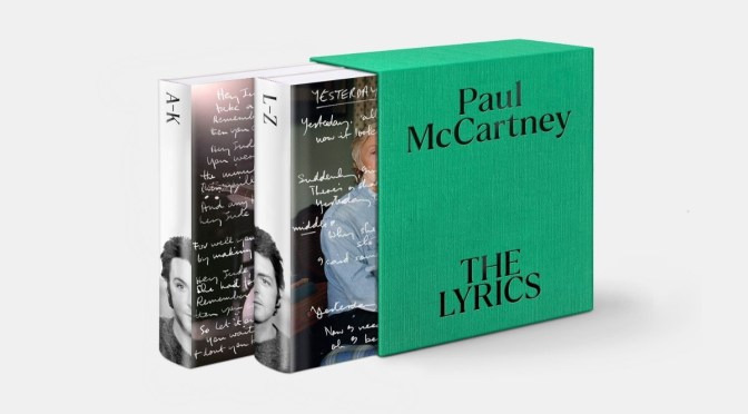 The Lyrics: la autobiografía lírica de Paul McCartney